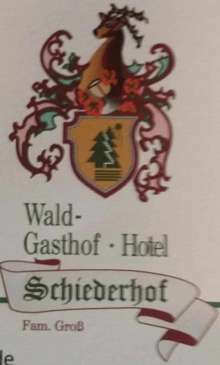 Waldgasthof - Hotel Schiederhof Wiesenfelden Zewnętrze zdjęcie